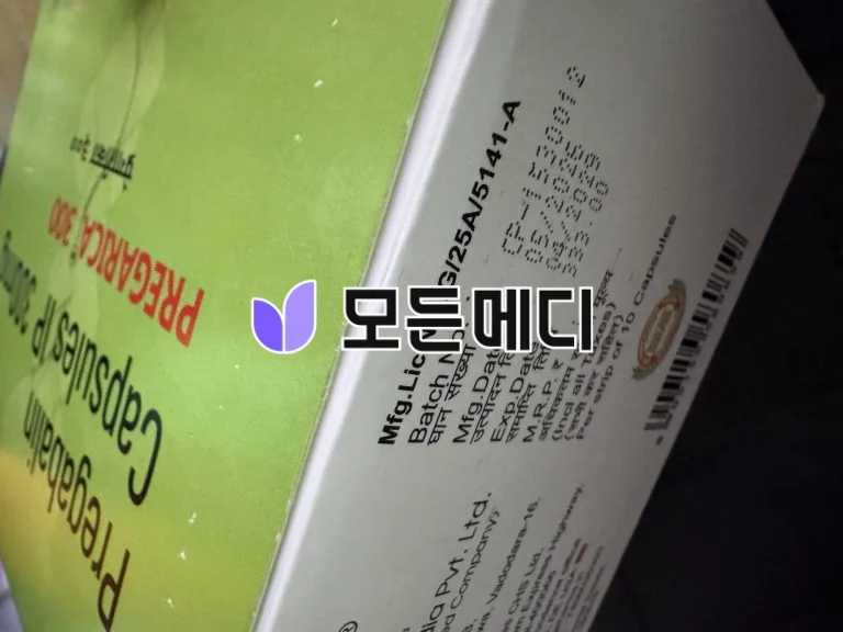 리리카캡슐 프레가발린 프레가리카 직구, 구매, 후기